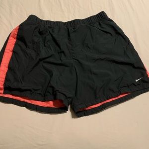 Black and Pink Nike Shorts